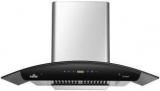 Kattich Croma 90 Wall Mounted Chimney (silver, 1300 M3/hr)