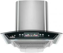 Kattich Eco pyramid 60 Wall Mounted Chimney (silver, 1100 m3/hr)