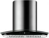 Kattich Elegance 60 Wall Mounted Chimney (Black, 1300 M3/hr)