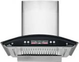 Kattich Phantom 60 Wall Mounted Chimney (Silver, 1300 M3/hr)