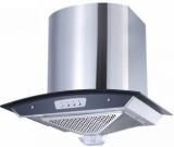 Kattich Pie Wall Mounted Chimney (Silver, 1000 M3/hr)