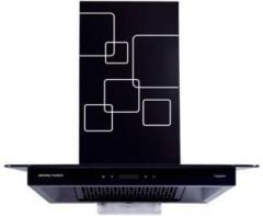 Kutchina Autoclean Chimney Forbes 60 cm Touch Control Wall Mounted Chimney (Black, 1100 m3/hr)