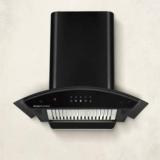 Kutchina Cella Excel 60 Cm Auto Clean Wall Mounted Black 1000 CMH Chimney