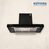 Kutchina SIGNIA 90 Auto Clean Wall Mounted Black 1250 CMH Chimney