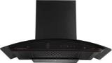 Kutchina VIRGOSE DLX 75 Auto Clean Wall Mounted Black 1300 CMH Chimney