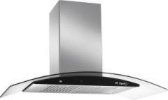 Pigeon 768 Wall Mounted Chimney (Silver, 1020 m3/hr)