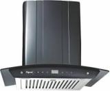 Pigeon Black Pearl 60 Wall Mounted Black 1100 CMH Chimney