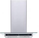 Pureflames Discover 60 Wall Mounted Chimney (silver, 1200 M3/hr)