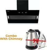 Ruwa 90 Cm Wall Mounted Chimney