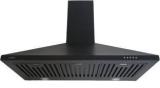 Ruwa AVA90 BLACK Wall Mounted Chimney