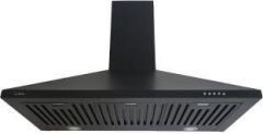 Ruwa AVA90 BLACK Wall Mounted Chimney