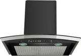 Ruwa RAVE BLACK Auto Clean Wall Mounted BLACK 1200 CMH Chimney