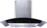 Seavy Zeroun Moon Stainless Steel 90 Cm With Motion Sensor Technology Auto Clean Wall Mounted Chimney