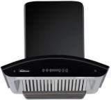 Sunflame Autoclean Chimney Amaze 60 DX Titanium Jet Black Finish 60 Cm Wall Mounted Chimney (Black, Silver, 1100 M3/hr)