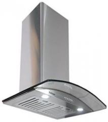 Sunflame iris ss bf chimney Wall Mounted Chimney (silver, 1100 m3/hr)