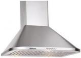 Sunflame MATRIX 60 SS BF Wall And Ceiling Mounted Chimney (Stainless Steel, 1100 M3/hr)