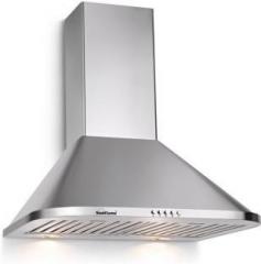 Sunflame MATRIX 60 SS BF Wall and Ceiling Mounted Chimney (Stainless Steel, 1100 m3/hr)