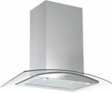 Whirlpool 90 Cm Kitchen Chimney (AKR 904 Platinum, 2 Baffle Filters, Push Button Control, Silver) Wall Mounted Chimney