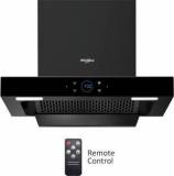 Whirlpool SMARTSENSE ZEN TAFL 60 HAC BLDC BK HOOD Auto Clean T Shape 60 Cm | BLDC Motor|Smart Sense Speed Control |Heat Autoclean| Gesture Control|Baffle Filter| Powerful Suction | Low Noise Wall Mounted Black 1425 CMH Chimney