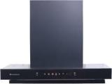 Wonderchef Ruby Sleek 90 Cm Auto Clean Wall Mounted Black 1400 CMH Chimney