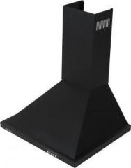 Brightflame Lotus Z 60 CM Wall Mounted Chimney (Black, 1100 m3/hr)