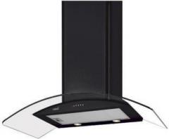 Cata C GLASS BLACK 90 CM Wall Mounted Chimney (Black, 1150 m3/hr)