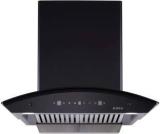 Elica 60 Cm 2 Baffle Filters BFCG 600 HAC MS NERO Touch+Motion Sensor Auto Clean Wall Mounted Chimney