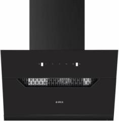 Elica EFL 207 HAC LTW VMS 90 Auto Clean Slant Glass 60 cm| 15 Years Motor Warranty|Heat Autoclean| Gesture Control| Filterless|Powerful Suction | Low Noise Wall Mounted Black 1350 CMH Chimney