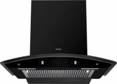 Elica FL 600 SLIM HAC MS NERO Auto Clean Wall Mounted Chimney