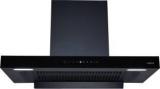 Elica FL PLUS 900 SPT MAX HAC LTW MS NERO Auto Clean Wall Mounted Black 1600 CMH Chimney