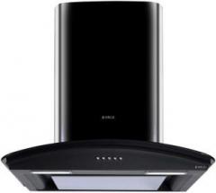 Elica Glace EDS HE LTW 60 BK NERO PB LED Wall Mounted Chimney