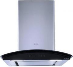 Elica Glace EDS HE LTW 60 BK T4V LED Wall Mounted Chimney