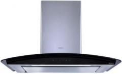 Elica HE LTW 90 BK T4V LED S Wall Mounted Chimney