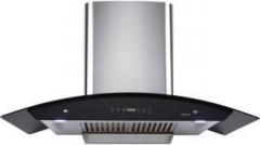 Elica WD HAC TOUCH BF 90 SS with Installation Kit Included Auto Clean Wall Mounted Chimney