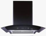 Elica WDFL 600 BLDC HAC LTW MS NERO Auto Clean Wall Mounted Black 1500 CMH Chimney