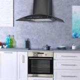 Eurodomo HOOD CLASSY HC TC BK 90 Wall Mounted Chimney