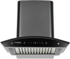 Eurodomo Hood Classy Plus HC SC BF BK 60, , Touch & Gesture Control Auto Clean Wall Mounted Black 1200 CMH Chimney