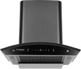 Eurodomo Hood Indigo PRO HC SC FL BK 60 Auto Clean Wall Mounted Black 1200 CMH Chimney