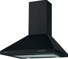 Eurodomo Hood Sapphire BK 60 cm, Baffle Filter Wall Mounted Chimney