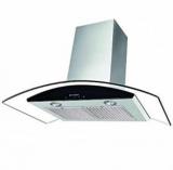 Faber FEEL PLUS SS TC LTW 90 HOOD Wall Mounted Chimney (Silver, 1000 M3/hr)