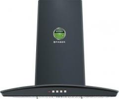 Faber Hood Tratto Plus BK LTW 60 (110.0330.304) Wall Mounted Chimney (Black, 1000 m3/hr)