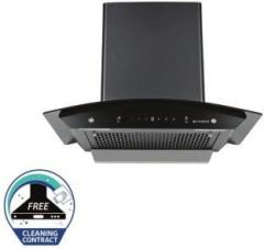 Faber HOOD ZEST HC SC FL BK 60 Auto Clean Wall Mounted Chimney