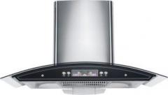 Fabiano Pie 60 DJ Wall Mounted Chimney (Silver, 1000 m3/hr)