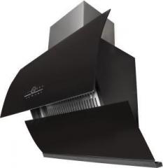 Gamle Emma 60 Wall Mounted Chimney (Black, Silver, 1200 m3/hr)