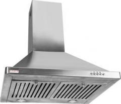 Gamle Kitchen AWA 90 Wall Mounted Chimney (Silver, 1200 m3/hr)