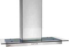 Glen 60 Cm Kitchen Chimney (Straight Glass SS Hood 6062, Two Baffle Filter ) Wall Mounted Chimney