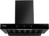 Glen 6052 Digital Display Filterless, 60 CM Auto Clean Wall Mounted Black 1200 CMH Chimney