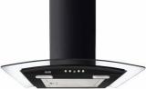 Glen 6070 Junior Black 60 Cm Wall Mounted Chimney