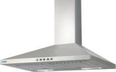 Glen 6075 Wall Mounted Chimney (silver, 750 m3/hr)