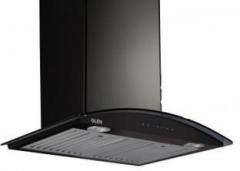 Glen Auto Clean Chimney GL6066 BL 60 cm Black Wall Mounted Chimney